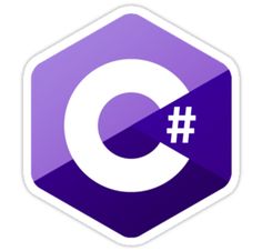 Image of the logo for the coding language, C sharp